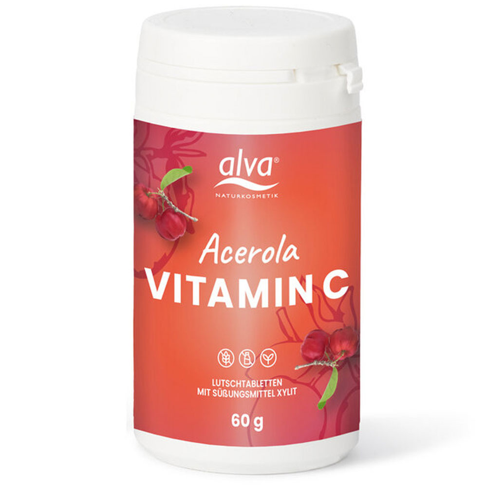 Alva Acerola Lutschpastillen rein natürliches Vitamin C