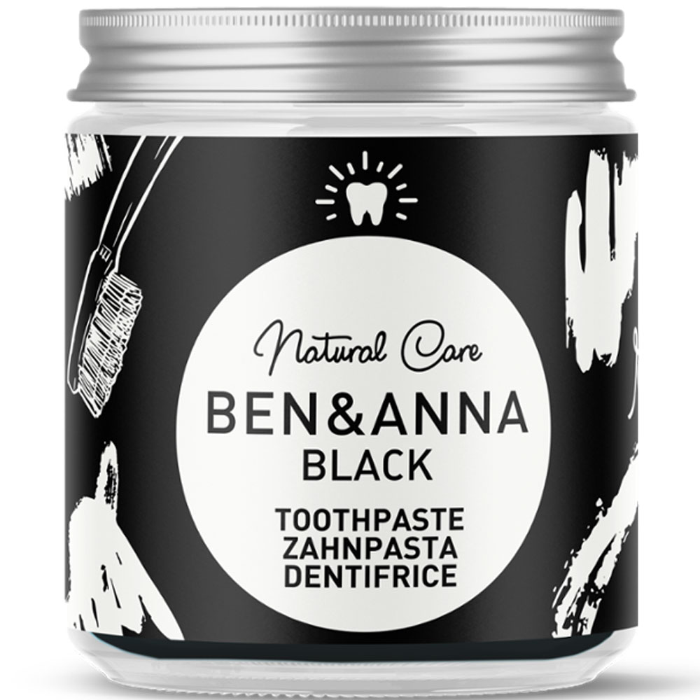 Ben & Anna Zahnpasta Black mit Aktivkohle
