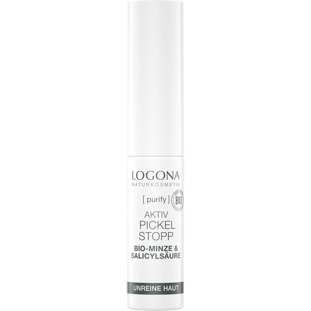 Logona Aktiv Pickel-Stopp Bio-Minze & Salicylsäure aus der Weidenrinde