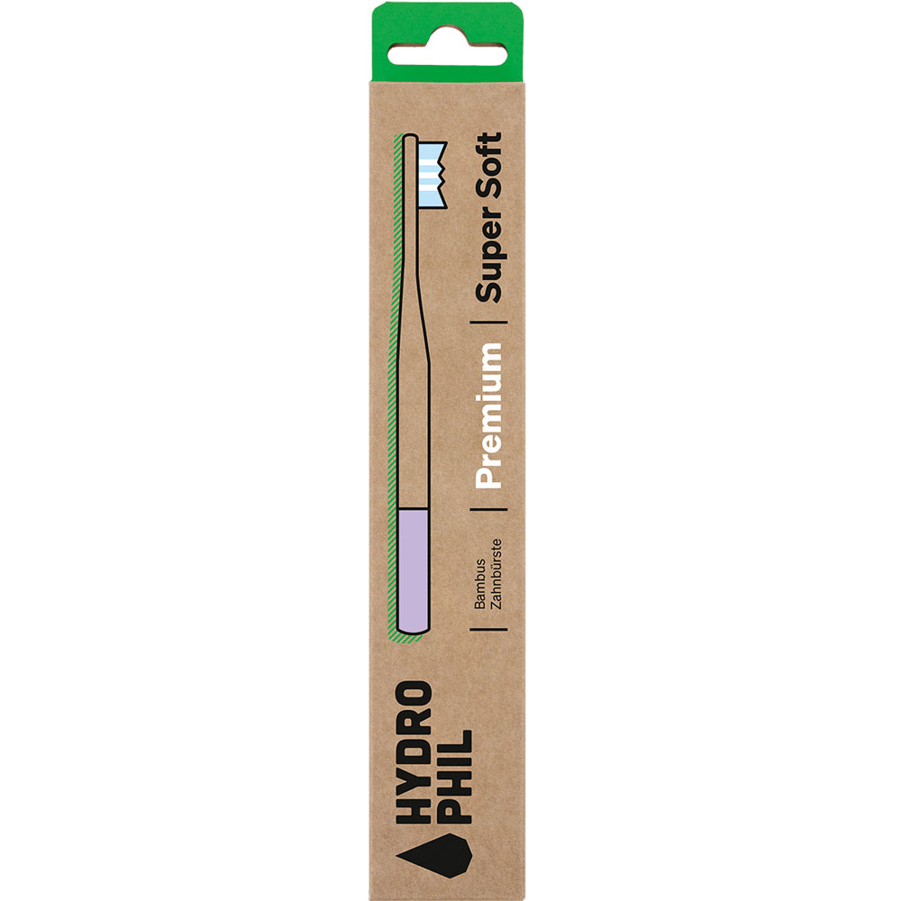 Hydrophil Bambus-Zahnbürste Premium Super Soft