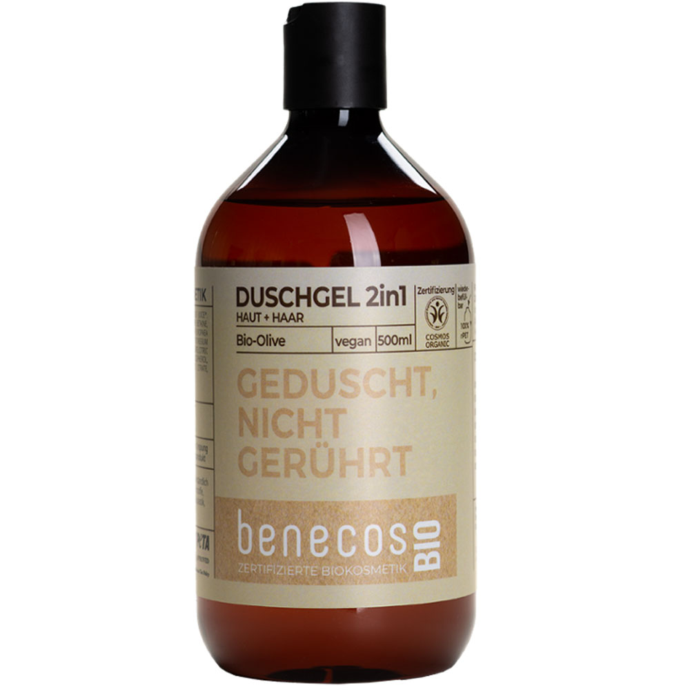 Benecos Duschgel 2in1 Olive 500ml