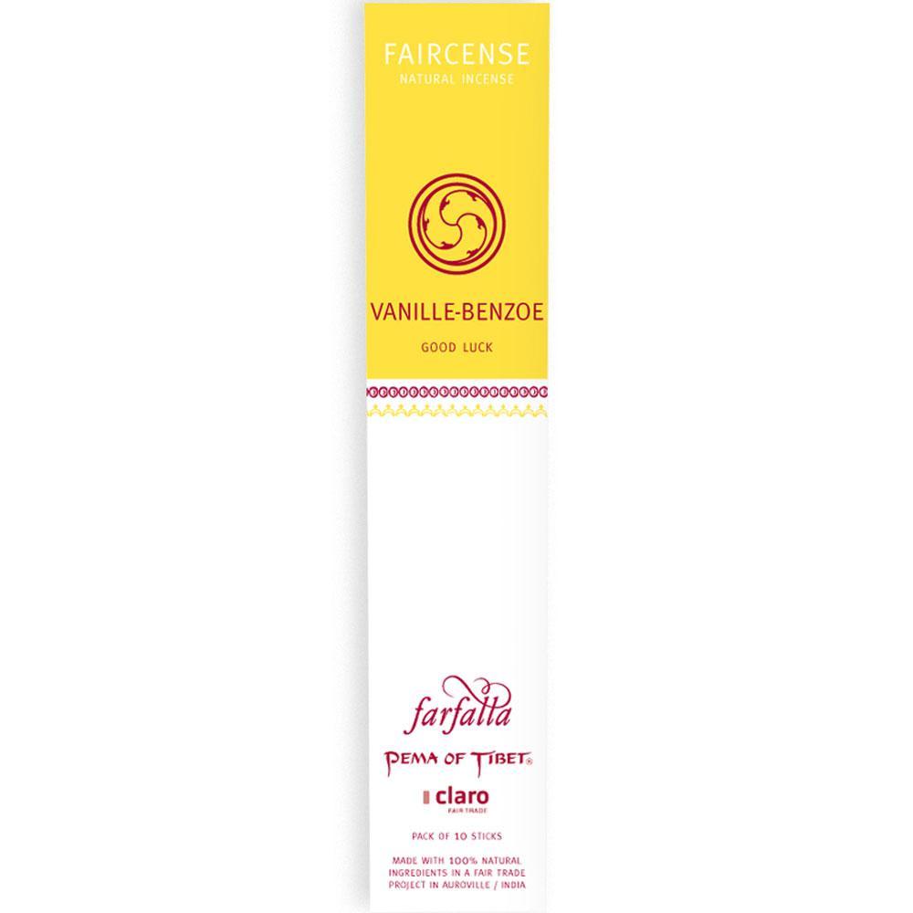 Farfalla Faircense Räucherstäbchen Vanille Benzoe