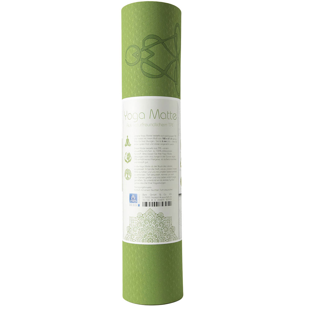 Berk Yogamatte hellgrün