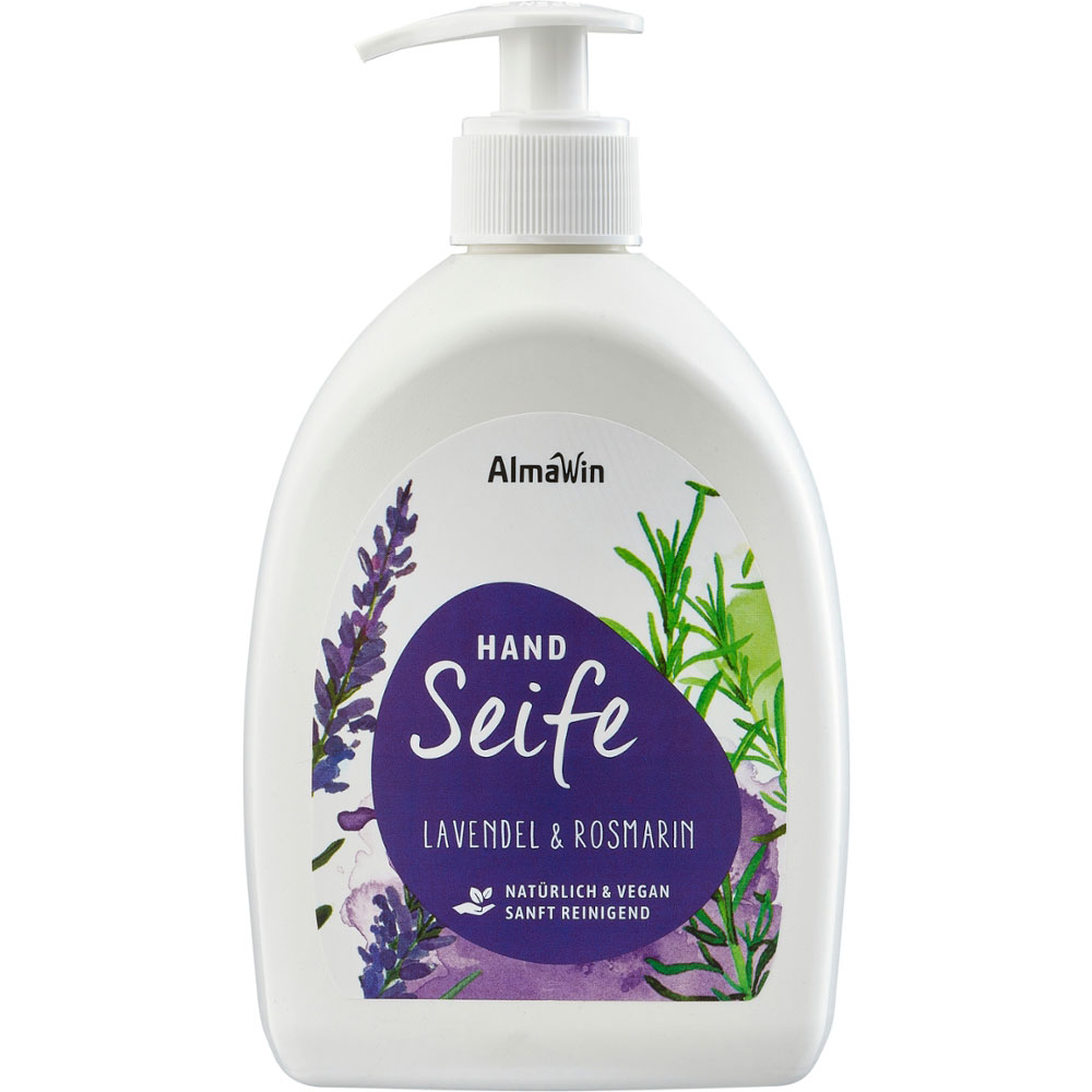 Almwin Flüssigseife Lavendel & Rosmarin