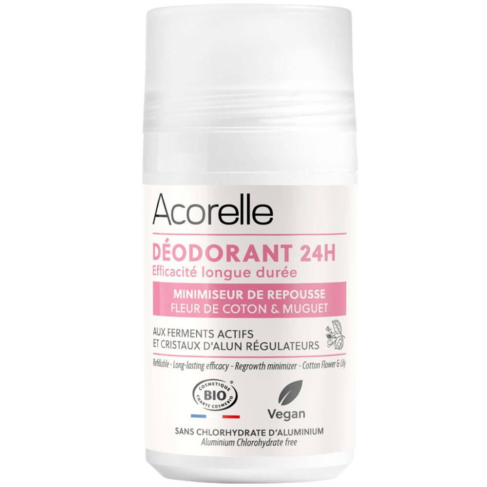 Acorelle DEODORANT-ROLL-ON 24-STUNDEN MINIMISEUR DE REPOUSSE