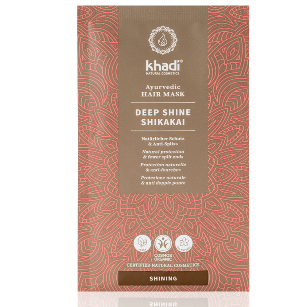Khadi Deep Shine Shikakai Haar Maske
