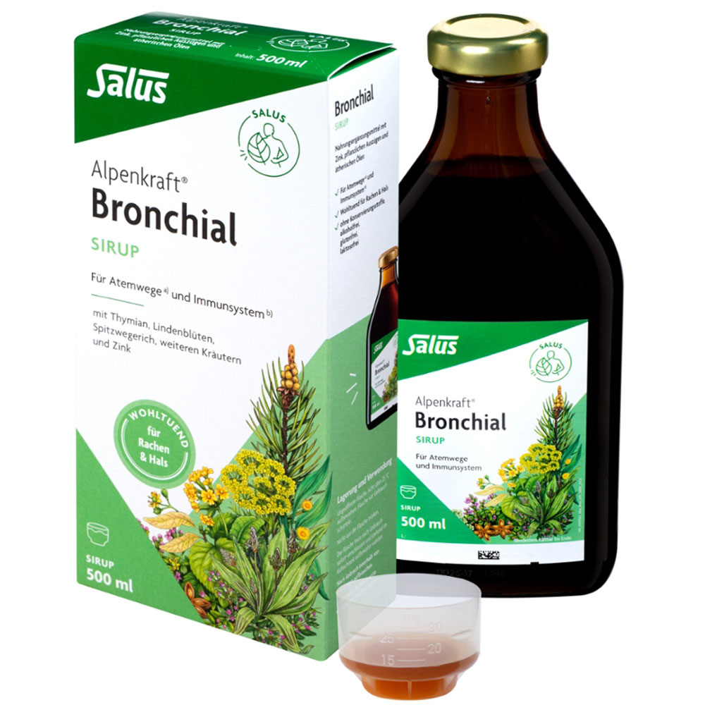 Salus Alpenkraft® Bronchial-Sirup 500ml
