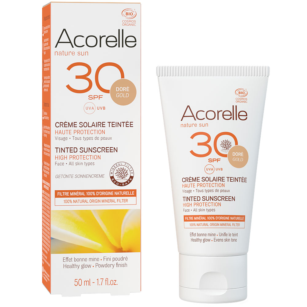 Acorelle GETÖNTE SUN CREME LSF 30 Dore Gold