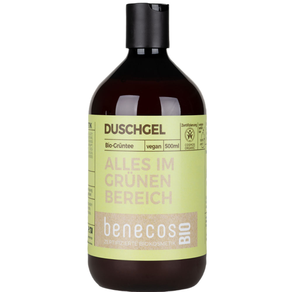 Benecos Duschgel Grüntee 500ml