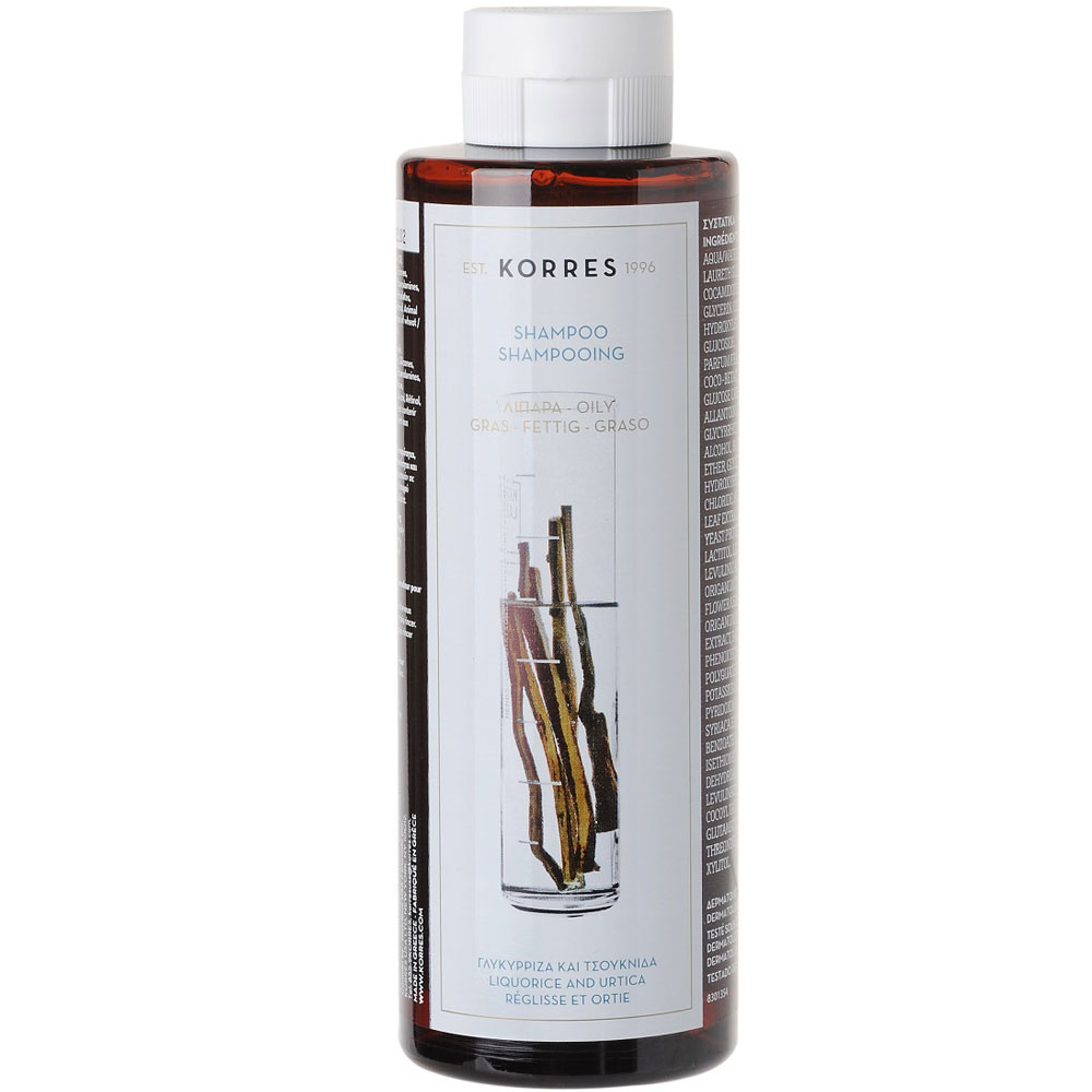 Korres Liquorice & Urtiqua Shampoo für fettiges Haar