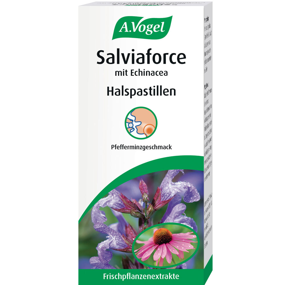 A.Vogel Salviaforce mit Echinacea Halspastillen