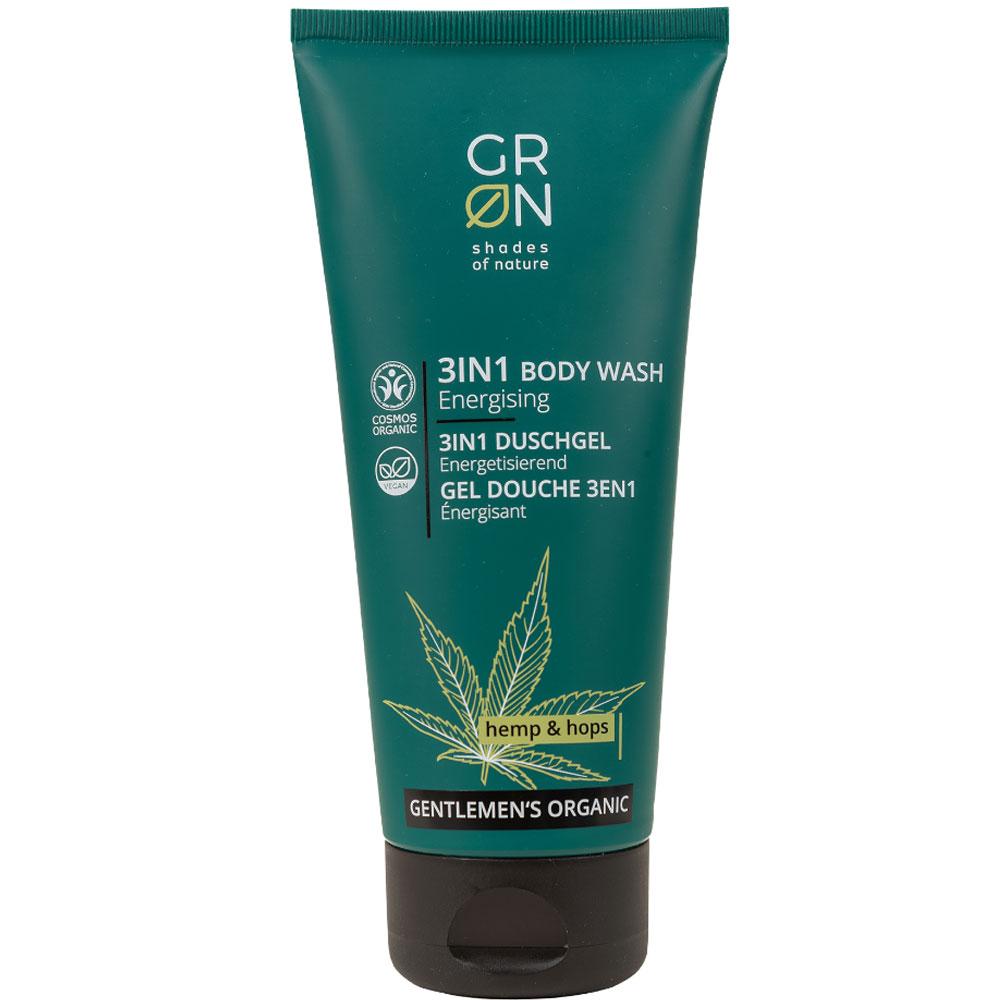 Grön Body Wash 3in1 Hemp & Hop