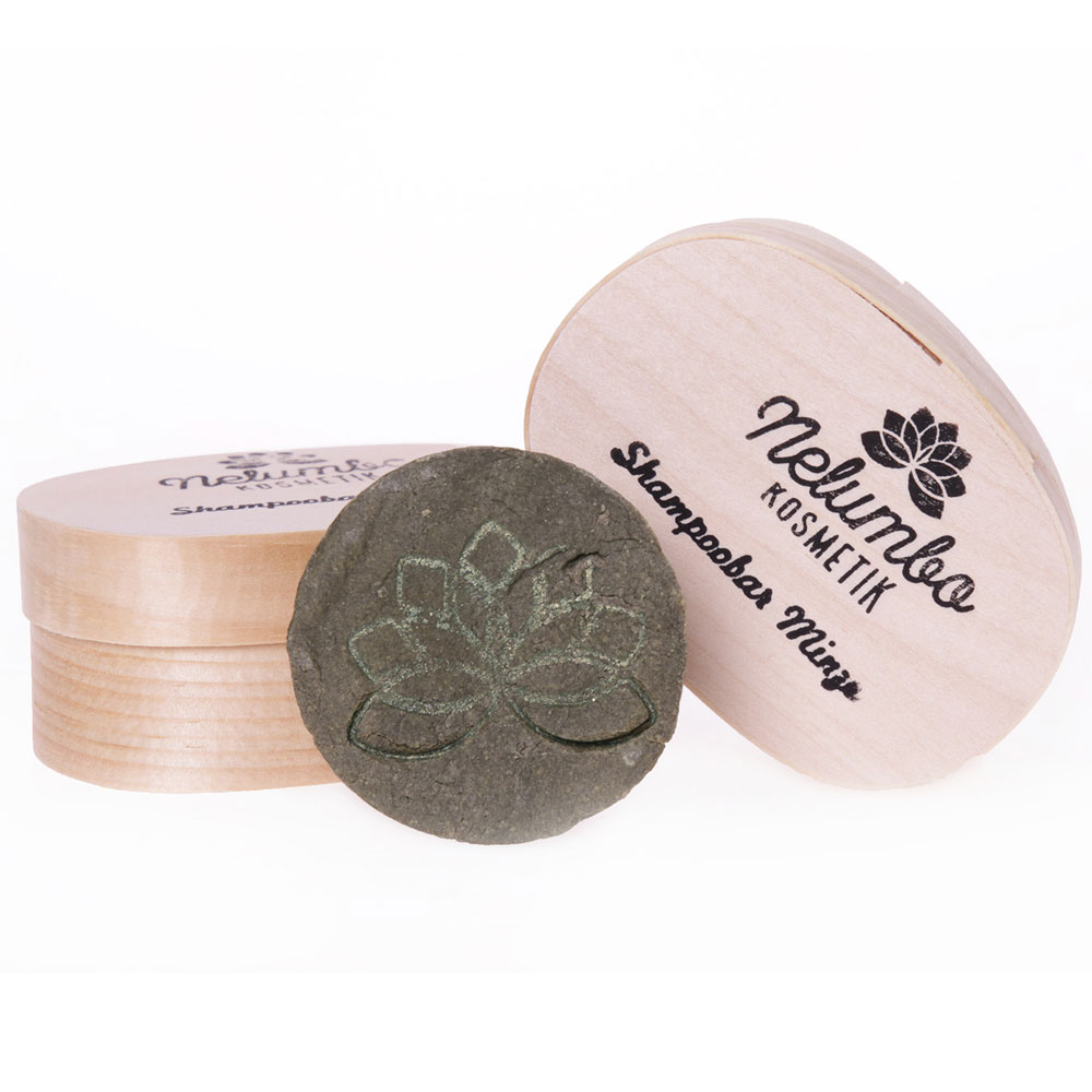 Nelumbo Kosmetik Shampoobar Minze