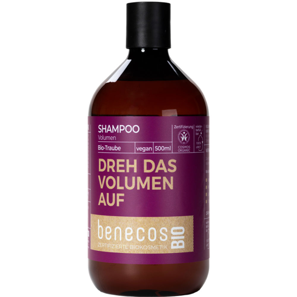 Benecos Shampoo Volumen Traube 500ml