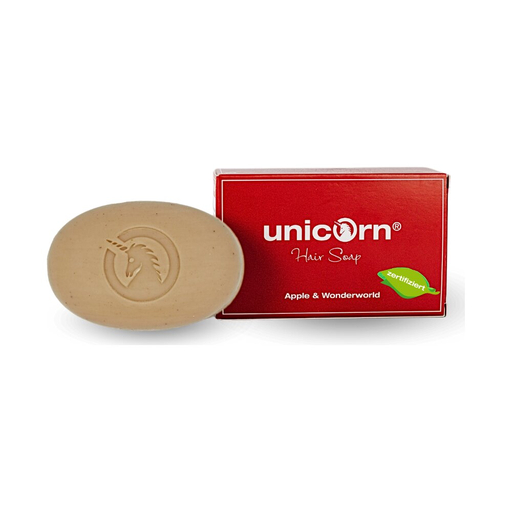 unicorn Apfel-Haarseife 100g
