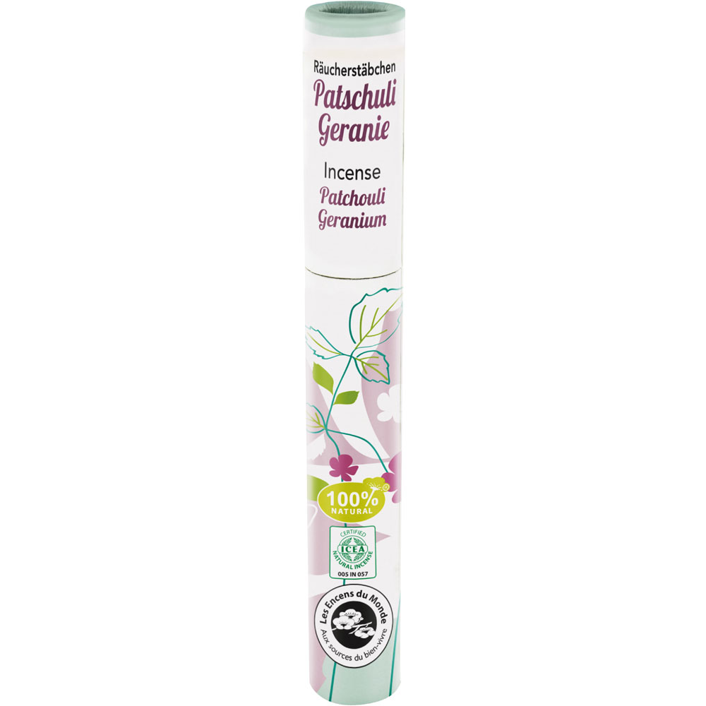 Aromandise Räucherstäbchen Patschuli Gerani