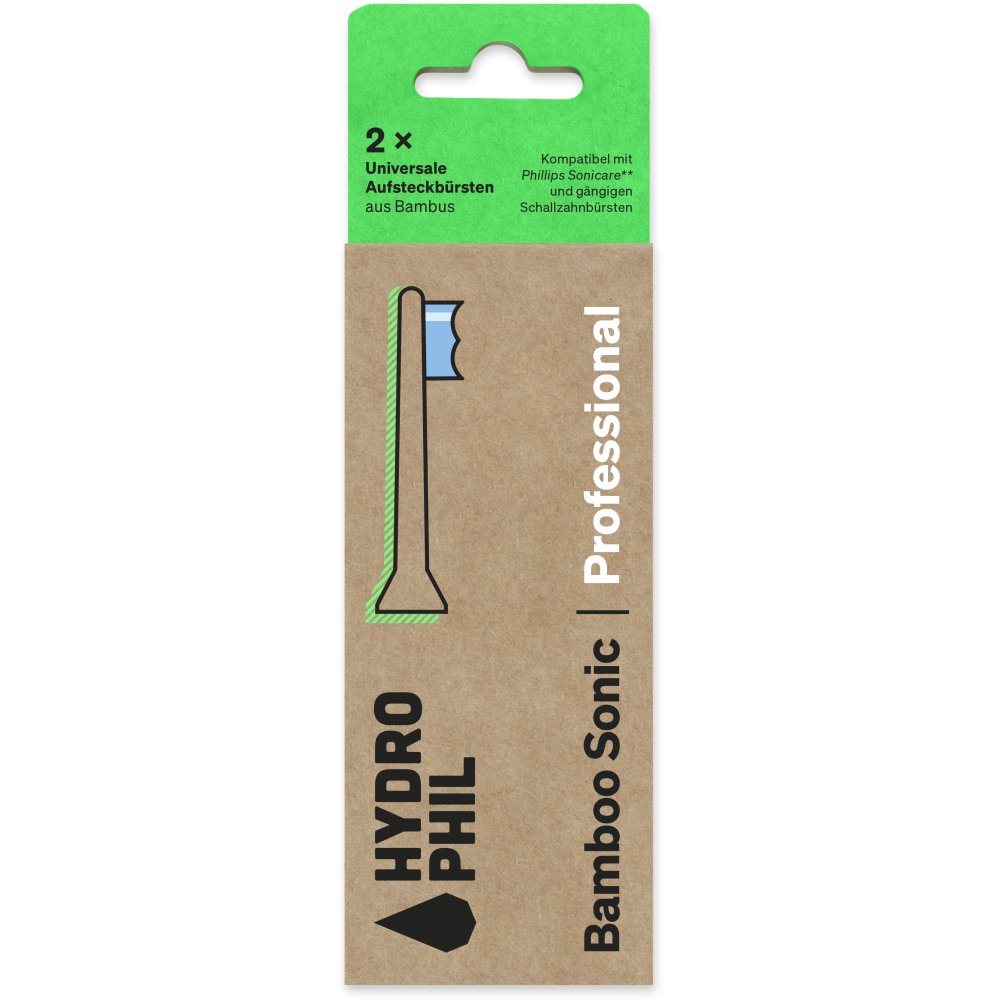Hydrophil Bamboo Sonic Aufsteckköpfe