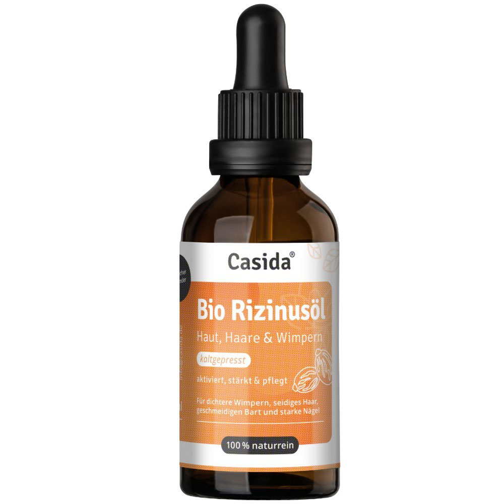 Casida BIO Rizinusöl kaltgepresst Haut - Haare - Wimpern
