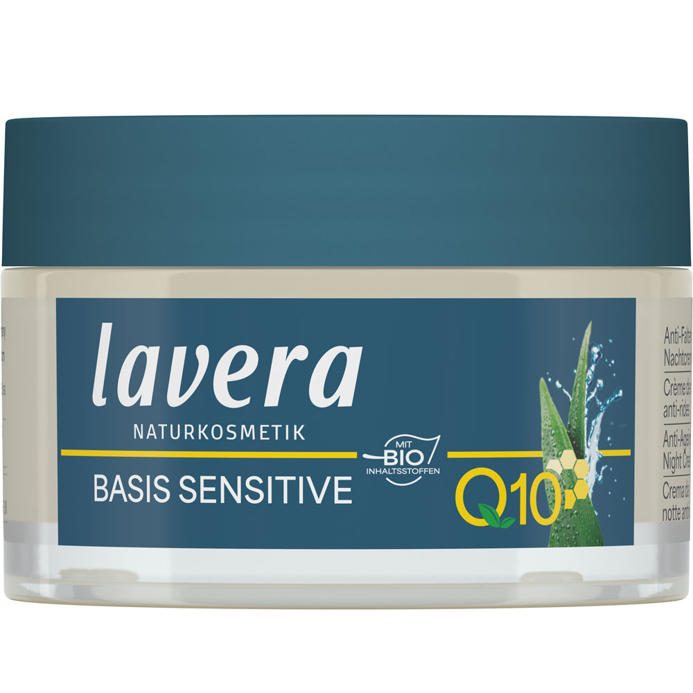 Lavera basis sensitiv Anti Falten Nachtcreme Q10