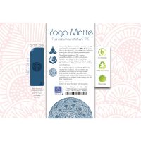 Berk Yogamatte blau