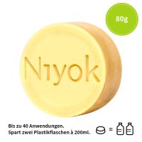 Niyok 2 in 1 festes Shampoo & Conditioner Green Touch